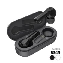 完全ワイヤレスイヤホン　防水タッチセンサー対応　Ｂｌｕｅｔｏｏｔｈ　Ｖｅｒ５．０　ＢＳ４３モデル