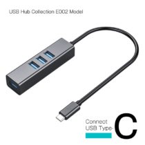ＷＥＢ限定販売　ＵＳＢハブ　ＵＳＢ３．１　Ｇｅｎ１　タイプＣ接続　ＵＳＢ−Ａ×４ポート　Ｅ００２モデル