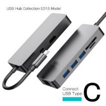 ＷＥＢ限定販売　ＵＳＢハブ　ＵＳＢ３．１Ｇｅｎ１　タイプＣ接続　ＵＳＢ−Ａ　ＨＤＭＩ　ＬＡＮ　ＳＤ　マイクロＳＤ　タイプＣポート　Ｅ０１５モデル