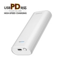 ＰＤ対応　モバイルバッテリー６７００ｍＡｈ　１８Ｗ出力　ＣｔｏＣ＆ＣｔｏＬケーブル付属　ＬＰ１０２ＬＣＺモデル