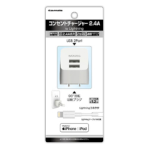 充電器 » AA62LW ｺﾝｾﾝﾄﾁｬｰｼﾞｬｰ2.4A　