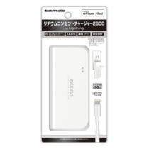 モバイルバッテリー » ALA12LW3 ﾘﾁｳﾑｺﾝｾﾝﾄﾁｬｰｼﾞｬｰ2600　