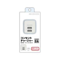 充電器 » FA77UW ｺﾝｾﾝﾄﾁｬｰｼﾞｬｰ 2.4A　