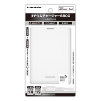 モバイルバッテリー » LL96LW ﾘﾁｳﾑﾁｬｰｼﾞｬｰ6800 2P　