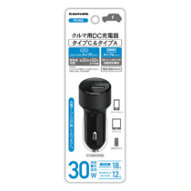 充電器 » SEKP130UK PD対応ｸﾙﾏ用DC充電器C+A30W　