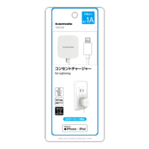 充電器 ケーブル » TA51LW Lightningｺﾝｾﾝﾄﾁｬｰｼﾞｬｰ1A　