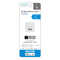 充電器 ケーブル » TA51UL10W Lightningｺﾝｾﾝﾄﾁｬｰｼﾞｬｰｾｯﾄ1A　