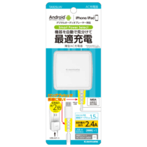 充電器 » TA92SUW microUSBｺﾝｾﾝﾄﾁｬｰｼﾞｬｰ2.4A+AP　