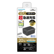 充電器 » TAP134UK PD 20W ｺﾝｾﾝﾄﾁｬｰｼﾞｬｰ　