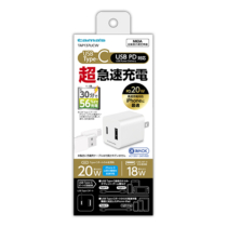 充電器 » TAP137UCW PD20W ｺﾝｾﾝﾄﾁｬｰｼﾞｬｰ C+A　