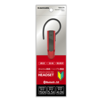 ヘッドセット » TBM27R Bluetoothﾍｯﾄﾞｾｯﾄ Ver5.0　