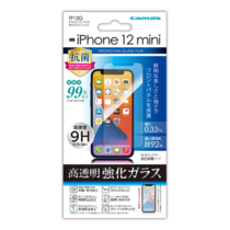 スマホ フィルム » TF12G iPhone 12 mini用強化ｶﾞﾗｽﾌｨﾙﾑ　