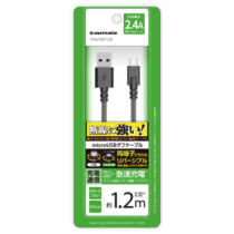 充電 ケーブル » TH97SRT12K WﾘﾊﾞｰｼﾌﾞﾙmicroUSBﾀﾌｹｰﾌﾞﾙ　