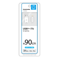 充電器 ケーブル » TIH08LW Lightningｹｰﾌﾞﾙ 0.9m　