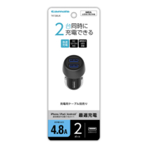 充電器 » TK138UK USBｶｰﾁｬｰｼﾞｬｰ 4.8A 2ﾎﾟｰﾄ　