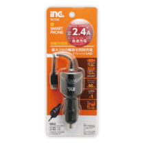 充電器 » TK17SK くるまDEﾁｬｰｼﾞ2.4AmicroUSB+US　