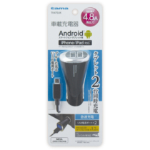 充電器 » TK47SUK microUSBｶｰﾁｬｰｼﾞｬｰ 4.8A 2P　