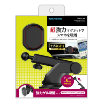 スマホ ホルダー » TKR22DBK ｽﾏﾎ用ﾏｸﾞﾈｯﾄﾎﾙﾀﾞ ｶｰﾎﾞﾝ 吸盤　