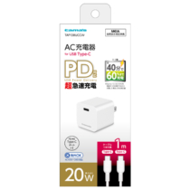 充電器 » TAP138UCCW PD 20W コンセント チャージャー C to C　