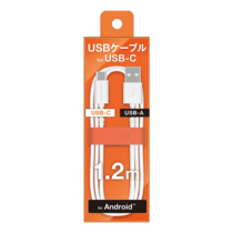 充電 ケーブル » FFH223CA12W USBケーブル A to C 1.2m　