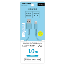 充電器 ケーブル » TSC281L10L Lightningｹｰﾌﾞﾙ 1mBL　