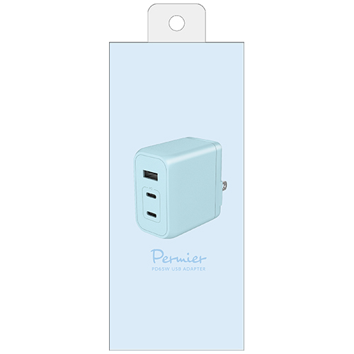 充電器 » PR-AP146UC2L PD65W AC充電器 ベビーブルー
