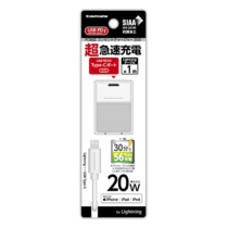 充電器 » AAP130UCLW PDｺﾝｾﾝﾄﾁｬｰｼﾞｬｰ20WCLｹｰﾌﾞﾙ　