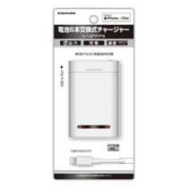 モバイルバッテリー » AD47LW 電池6本交換式ﾁｬｰｼﾞｬｰ　