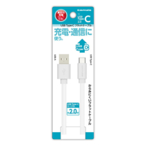 充電 ケーブル » AH141CW USB Type-C ﾌﾗｯﾄｹｰﾌﾞﾙ　