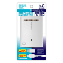 モバイルバッテリー » FD48SCW 電池4本交換式ﾁｬｰｼﾞｬｰ C変換付　